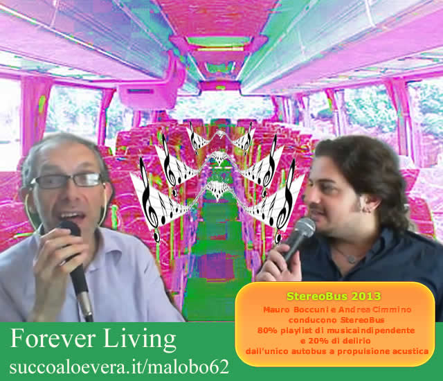 Succoaloevera sponsorizza StereoBus 2013/2014
