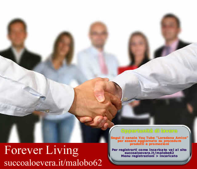 Diventa consulente Forever Living Aloe Vera!