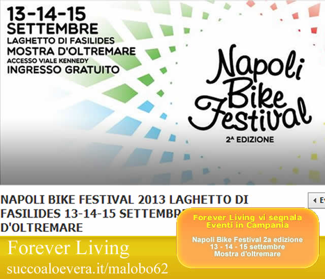 Forever Living - Eventi in Campania: Napoli Bike Festival