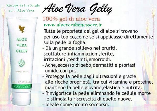 aloe vera gel emorroidi