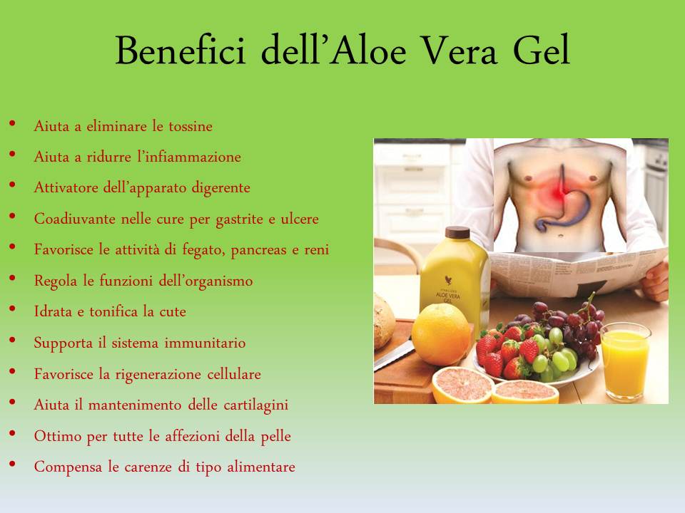 aloe vera da bere benefici pelle