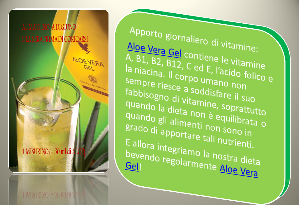 BENEFICI DELL'ALOE VERA GEL(Perche' bere l'aloe )